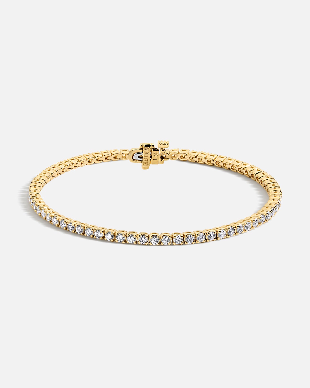 ROEN NYC - ASTRID Classic Diamond Tennis Bracelet - 18K Gold