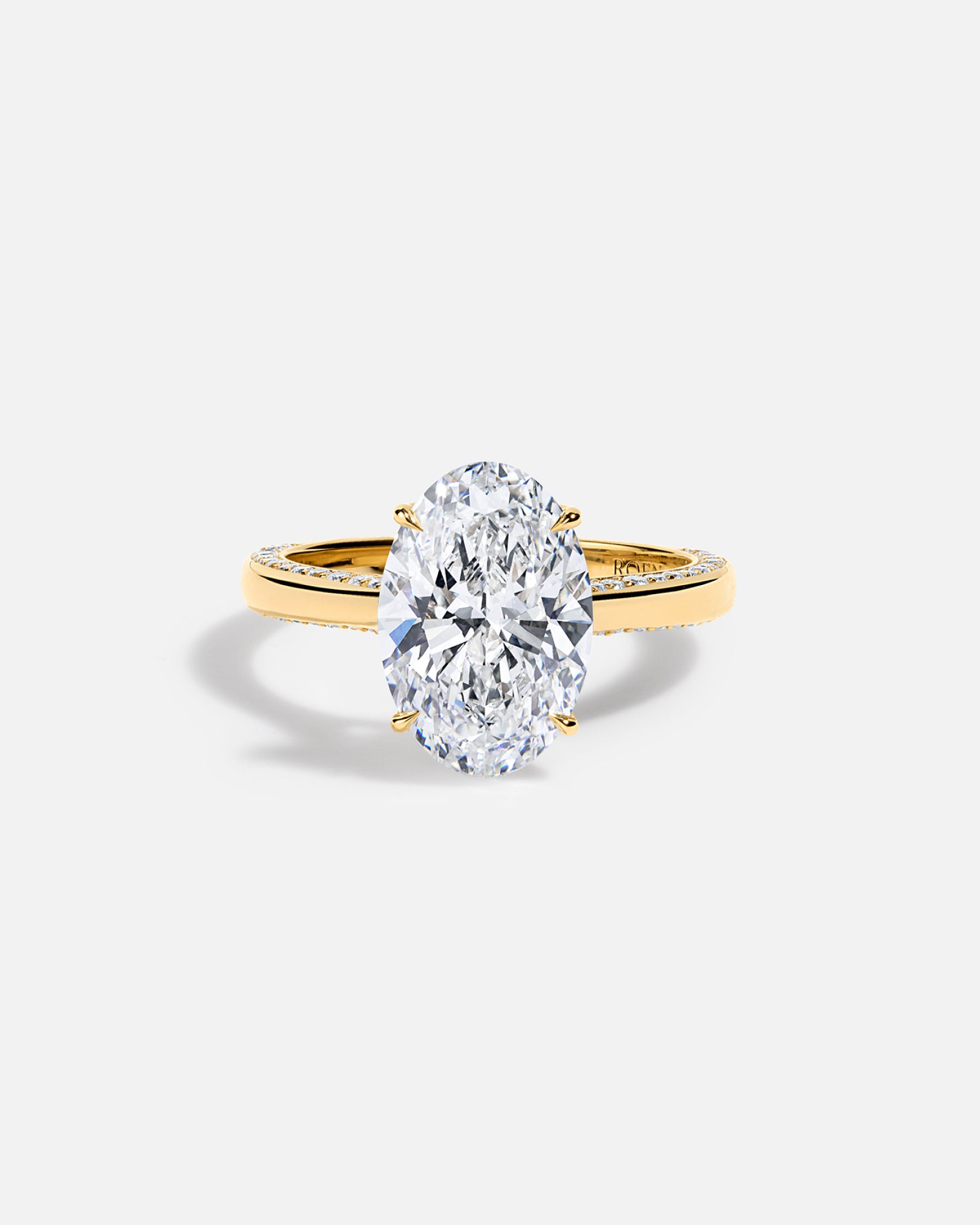 SIMI Floral Hidden Pavé Ring