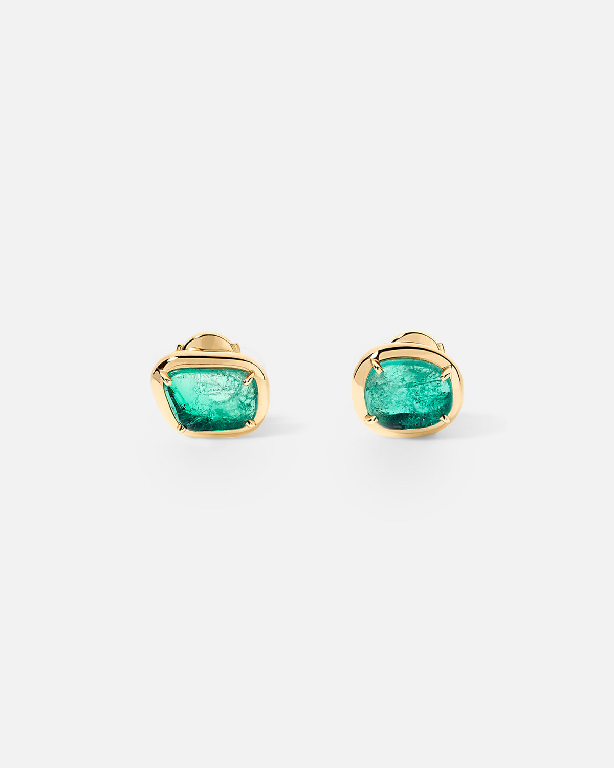 THEIA Emerald Gemstone Studs