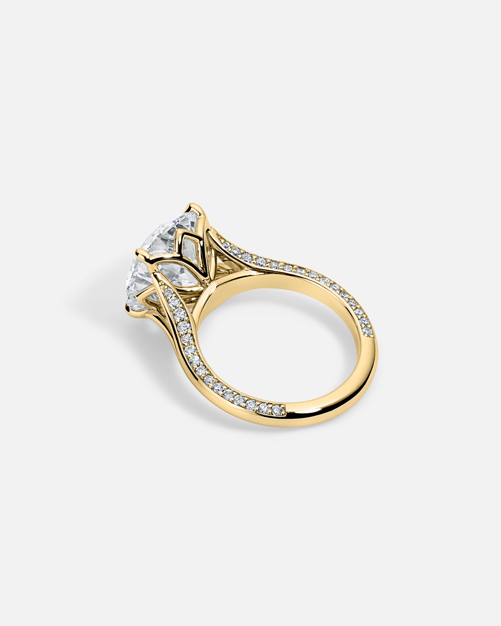SIMI Lotus Split Shank Ring