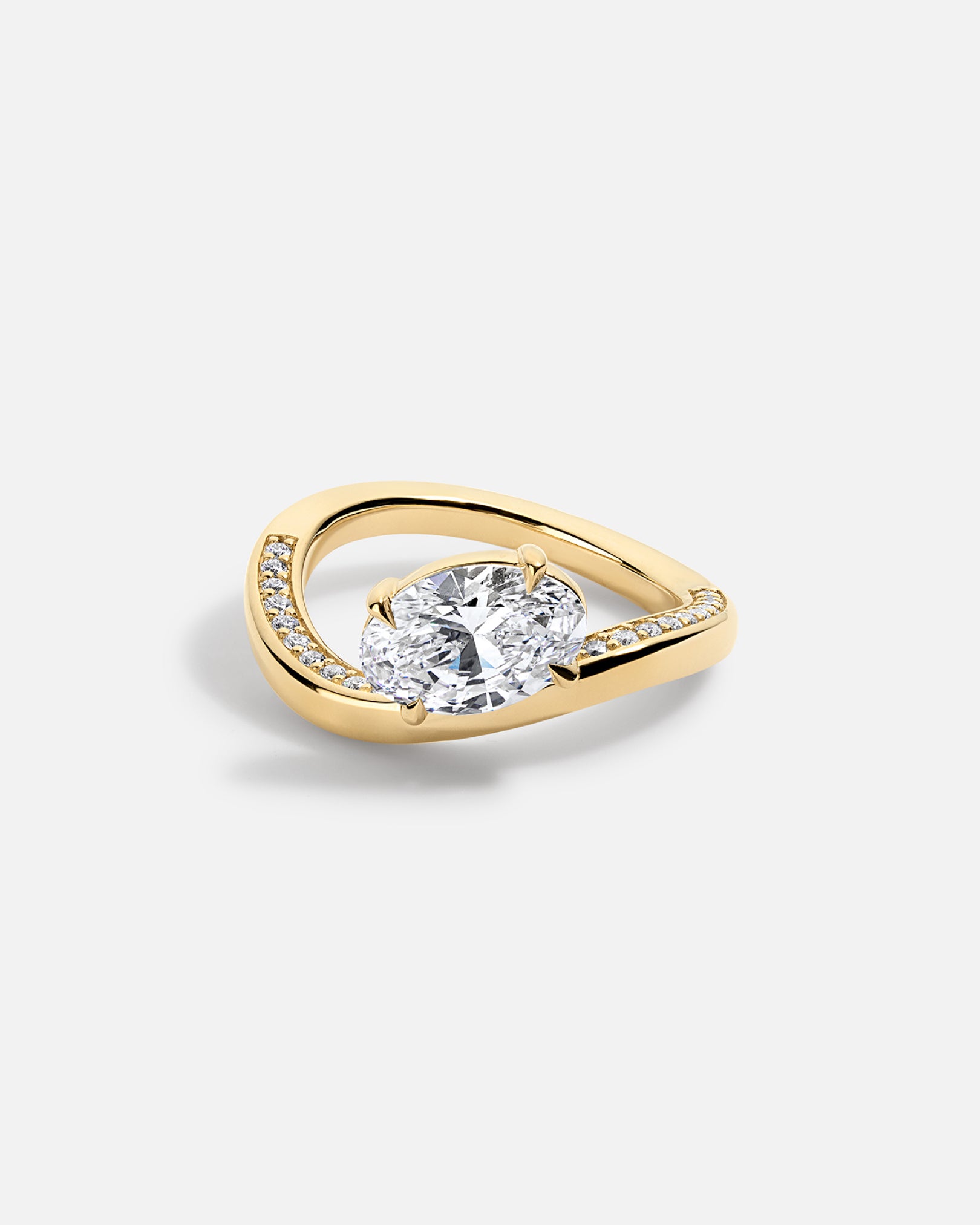 LAGUNA Wave Ring + Oval