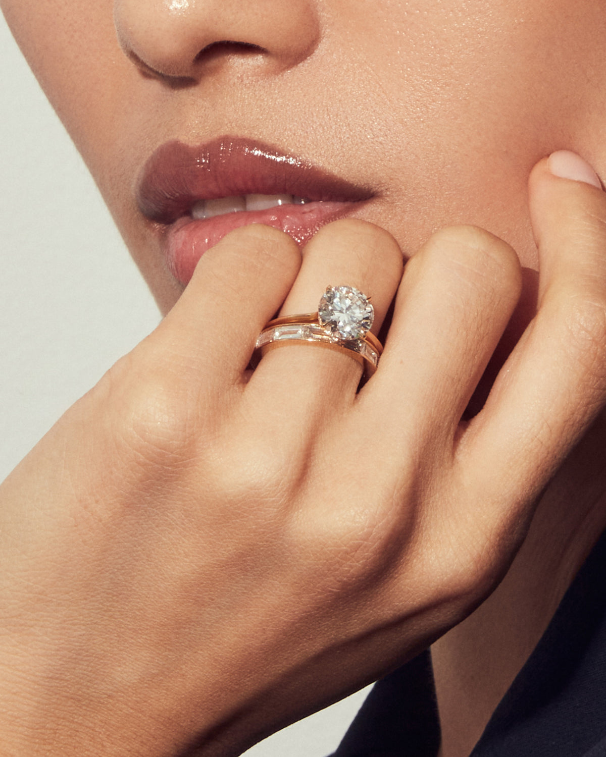 TALA East West Channel Set Wedding Band – 18K Yellow Gold ROEN