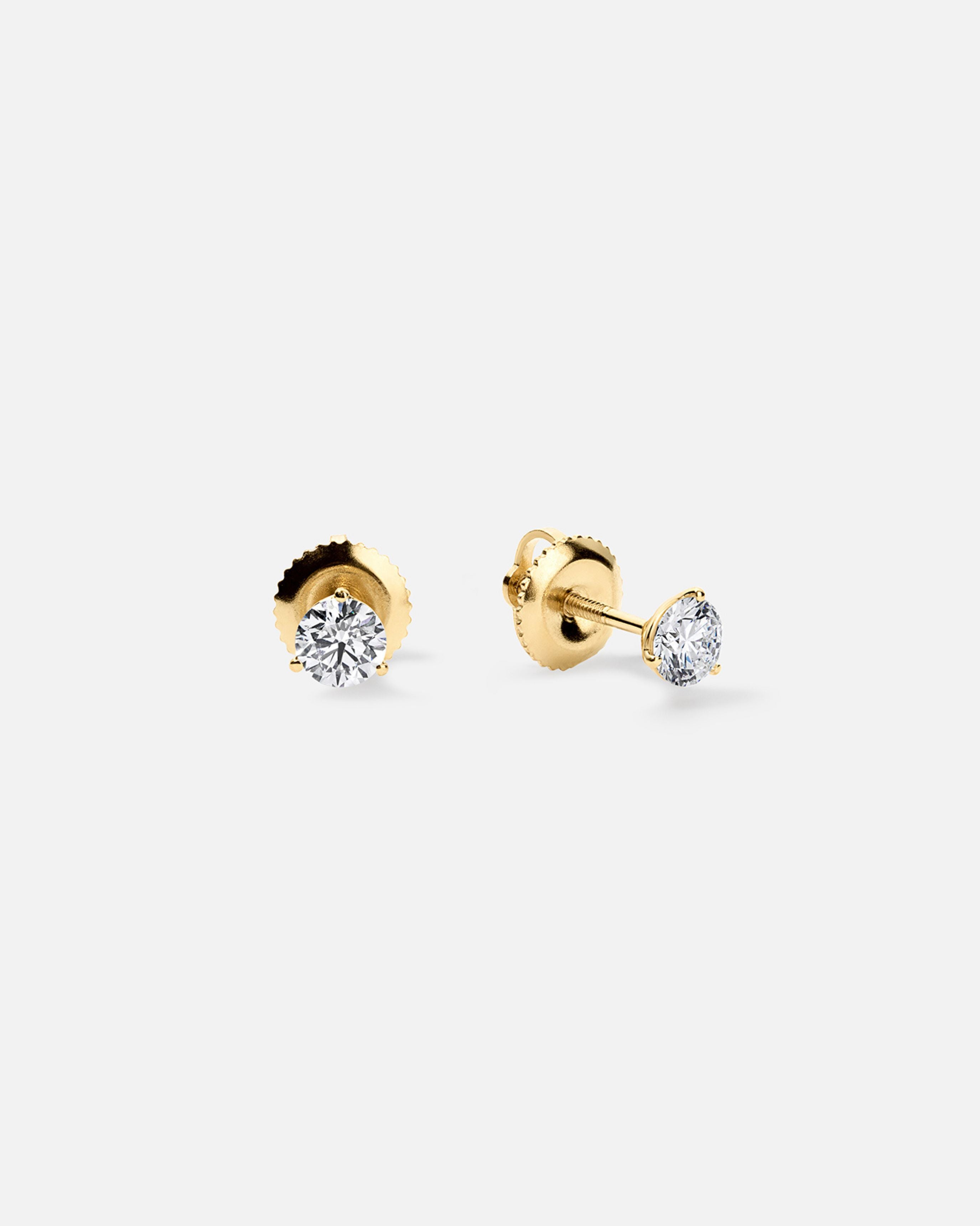 ASTRID Diamond Solitaire Earrings