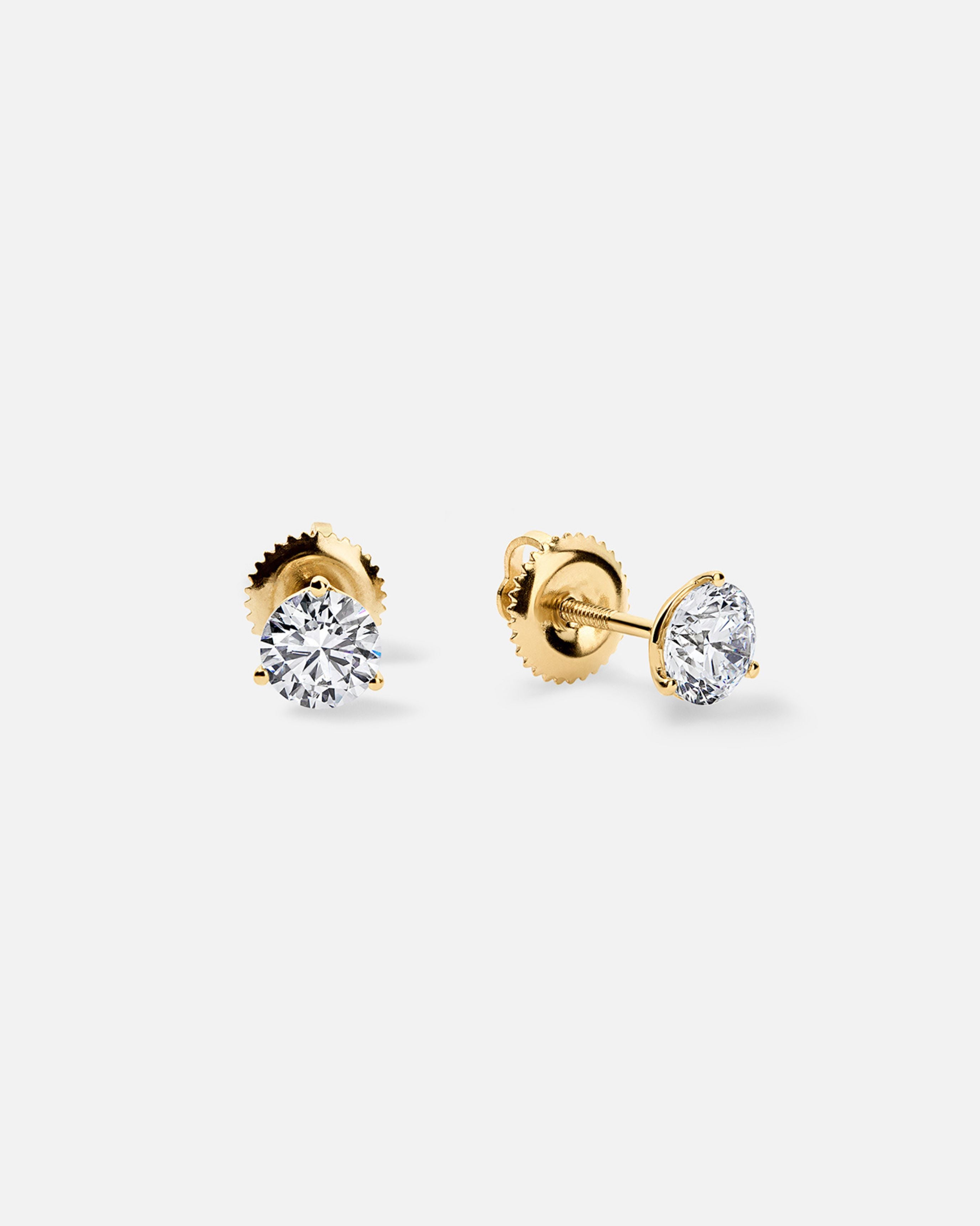 ASTRID Diamond Solitaire Earrings