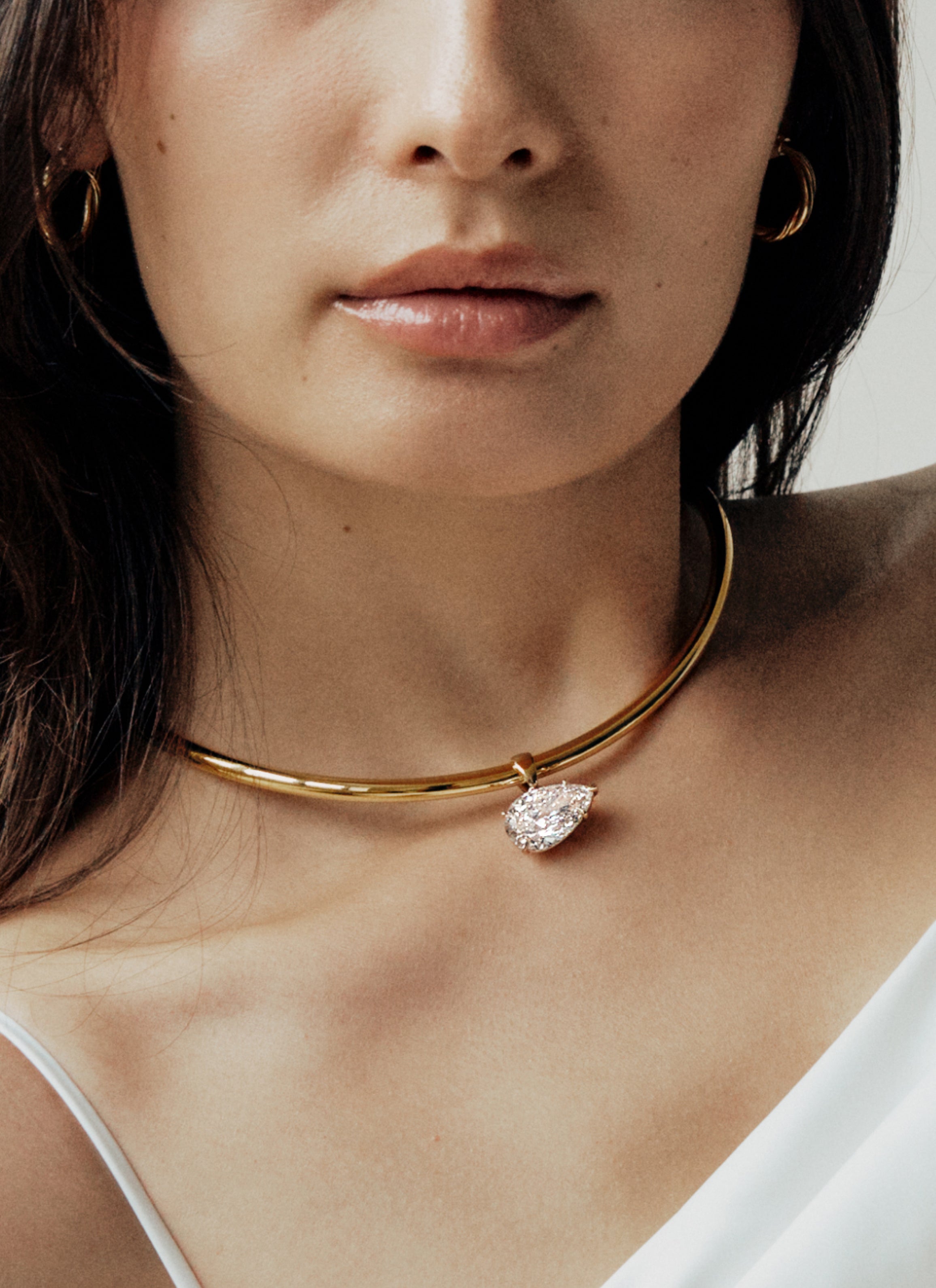 SELENE Double Huggie Earring – ROEN