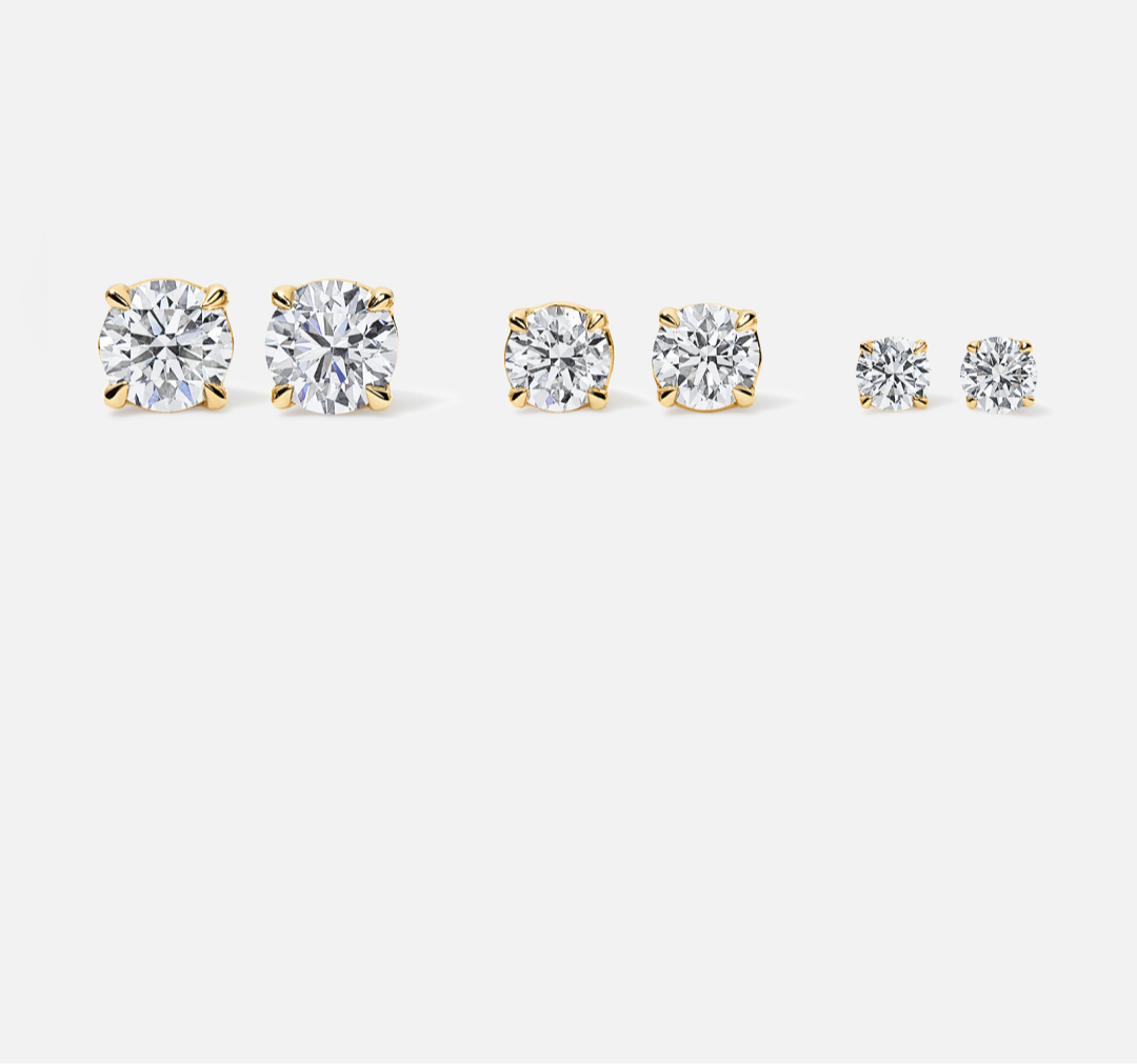 VAULT | ASTRID Diamond Solitaire Earrings