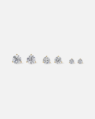 ASTRID Diamond Solitaire Earrings
