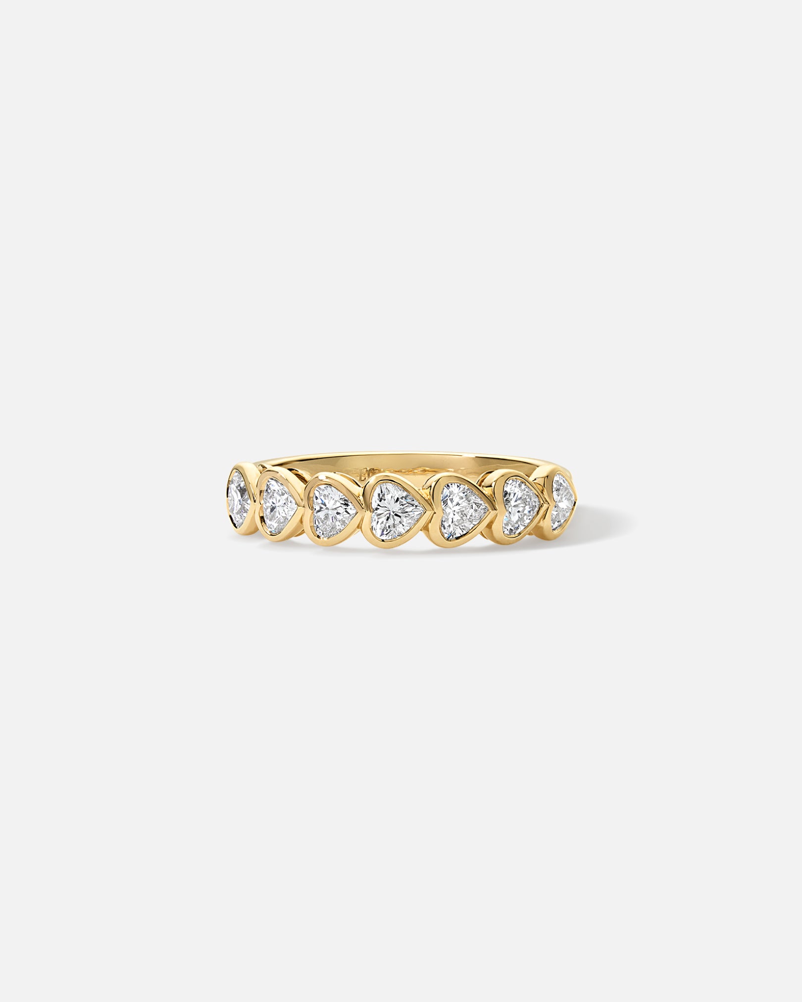 ESME Heart Diamond Demi-Eternity Band