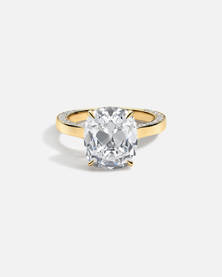 LAGUNA Floating Pavé Solitaire Ring