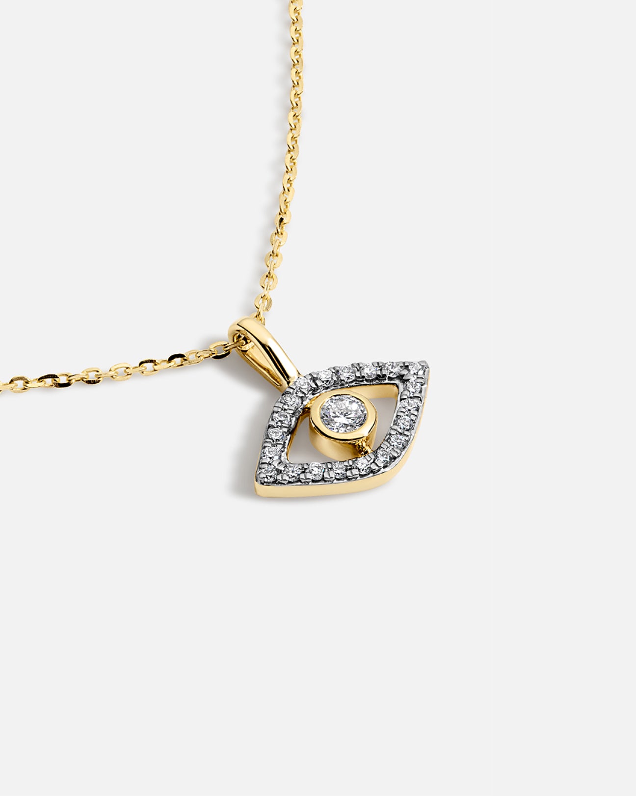 NAZAR Diamond Pavé Pendant