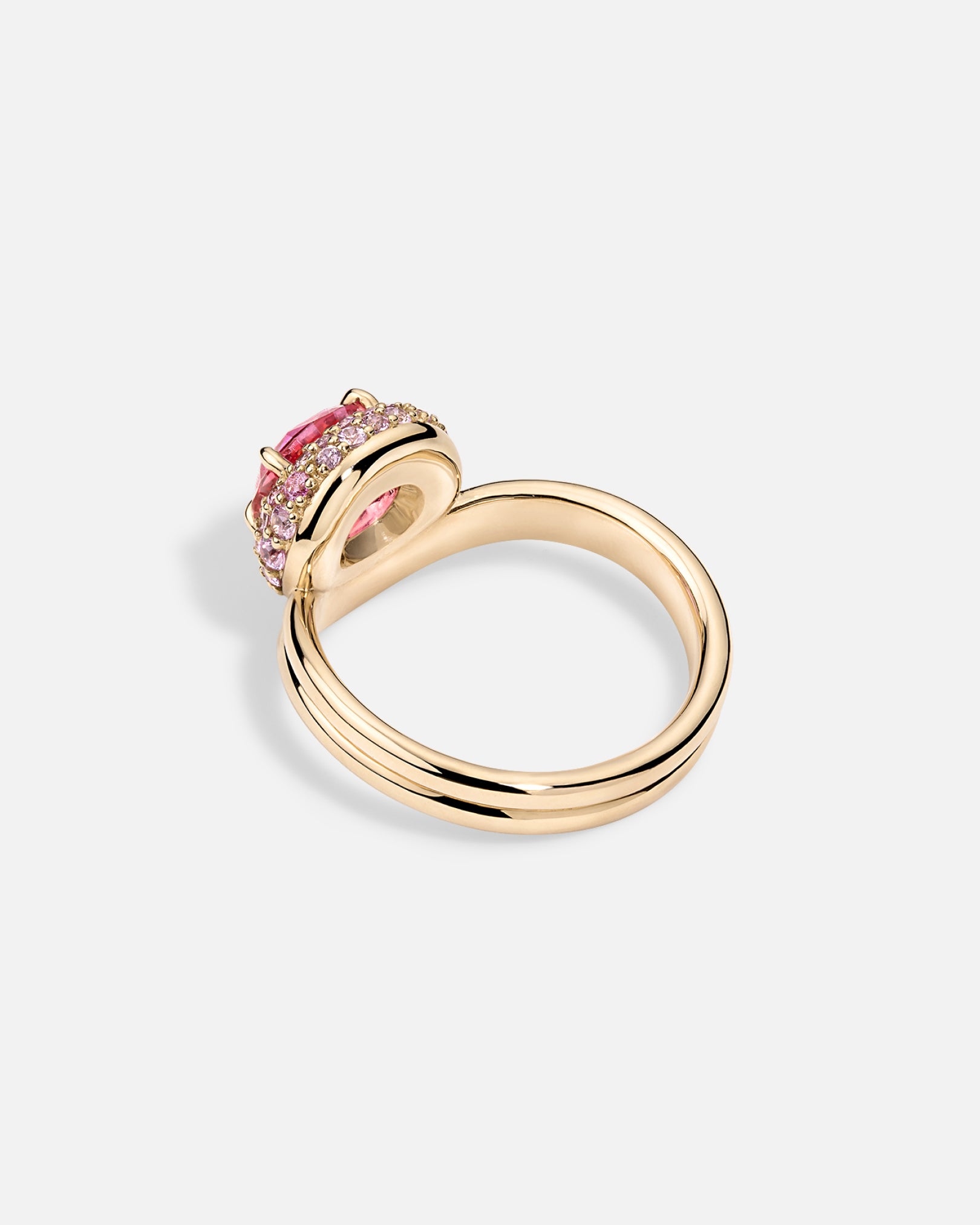 CLOUD Pink Sapphire Ring