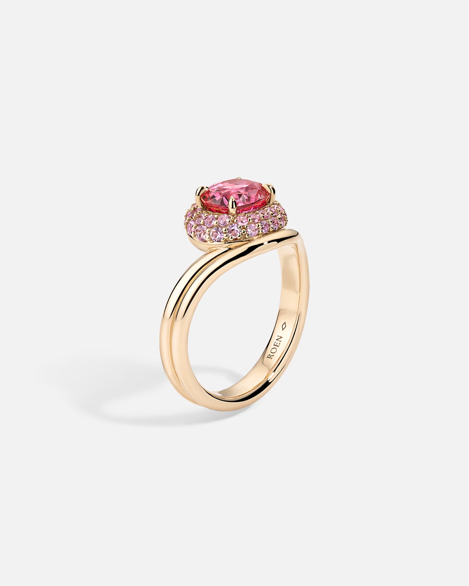 CLOUD Pink Sapphire Ring