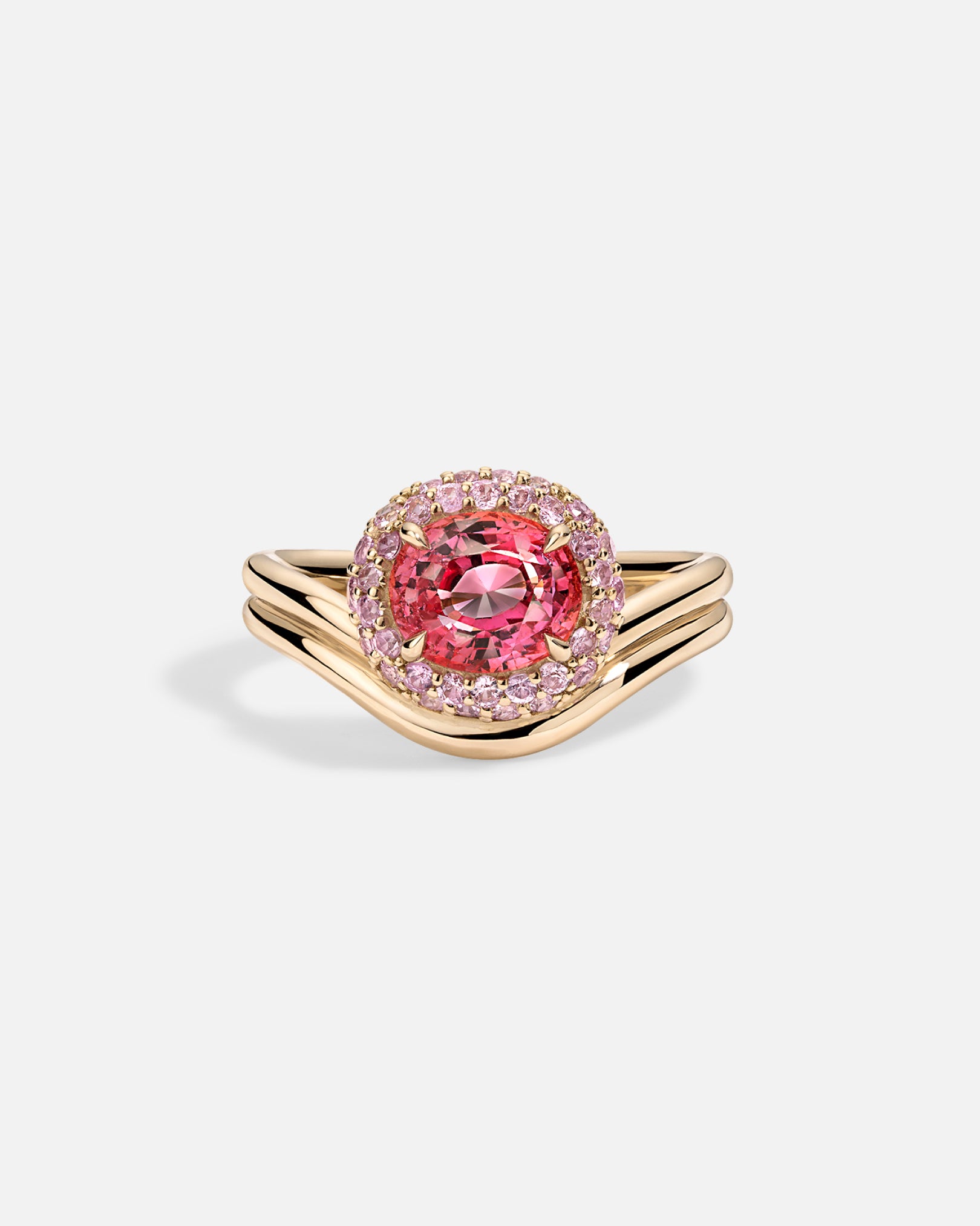 CLOUD Pink Sapphire Ring