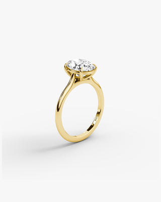 Ready-to-Buy | KAIA Classic Cathedral Solitaire + Oval