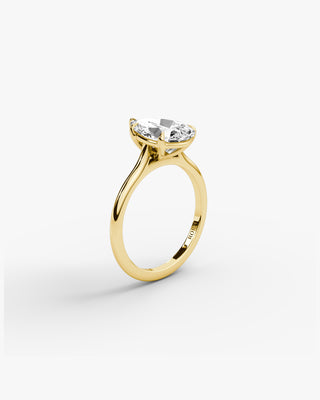 Ready-to-Buy | KAIA Classic Cathedral Solitaire + Pear