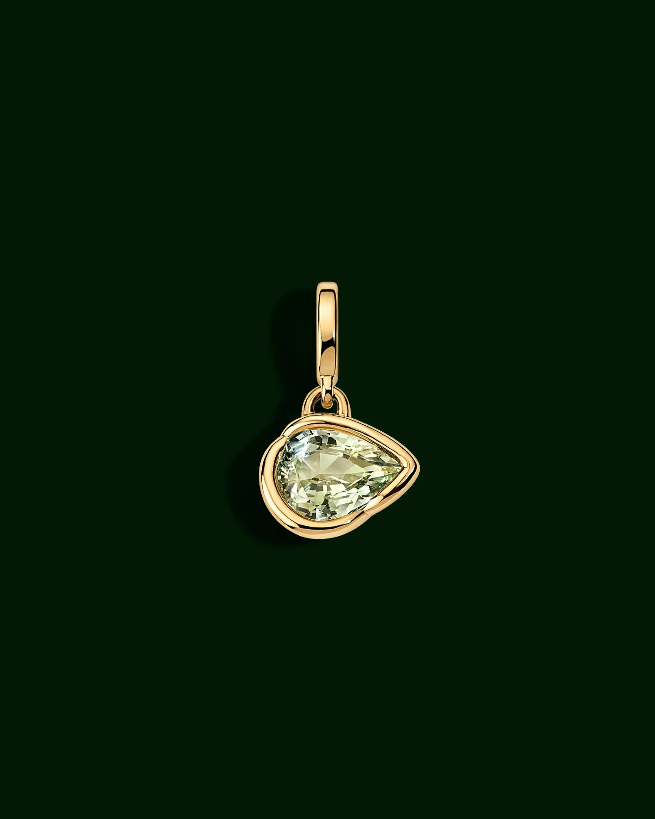 LAGUNA Pendant, Green Sapphire
