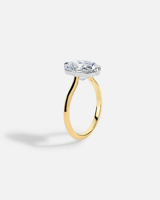 TIEN Floating Solitaire with Compass Prongs