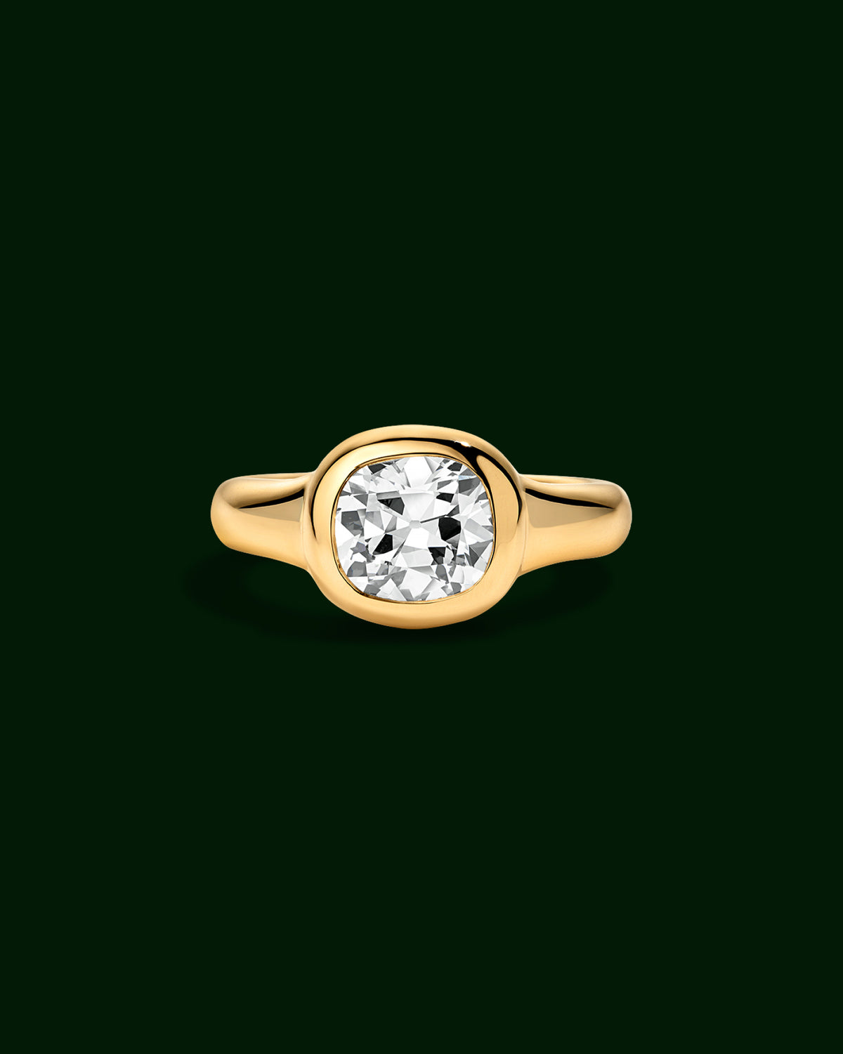CLEO Old Mine Cut Bezel Ring – ROEN