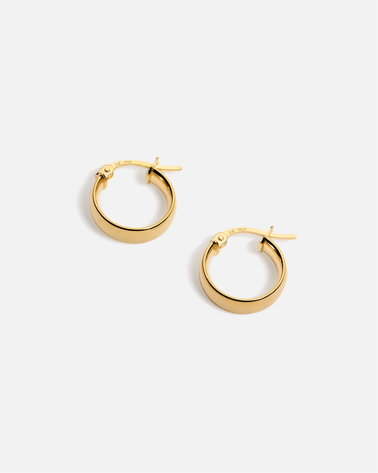 GAIA Mini Hoops 18K Yellow Gold