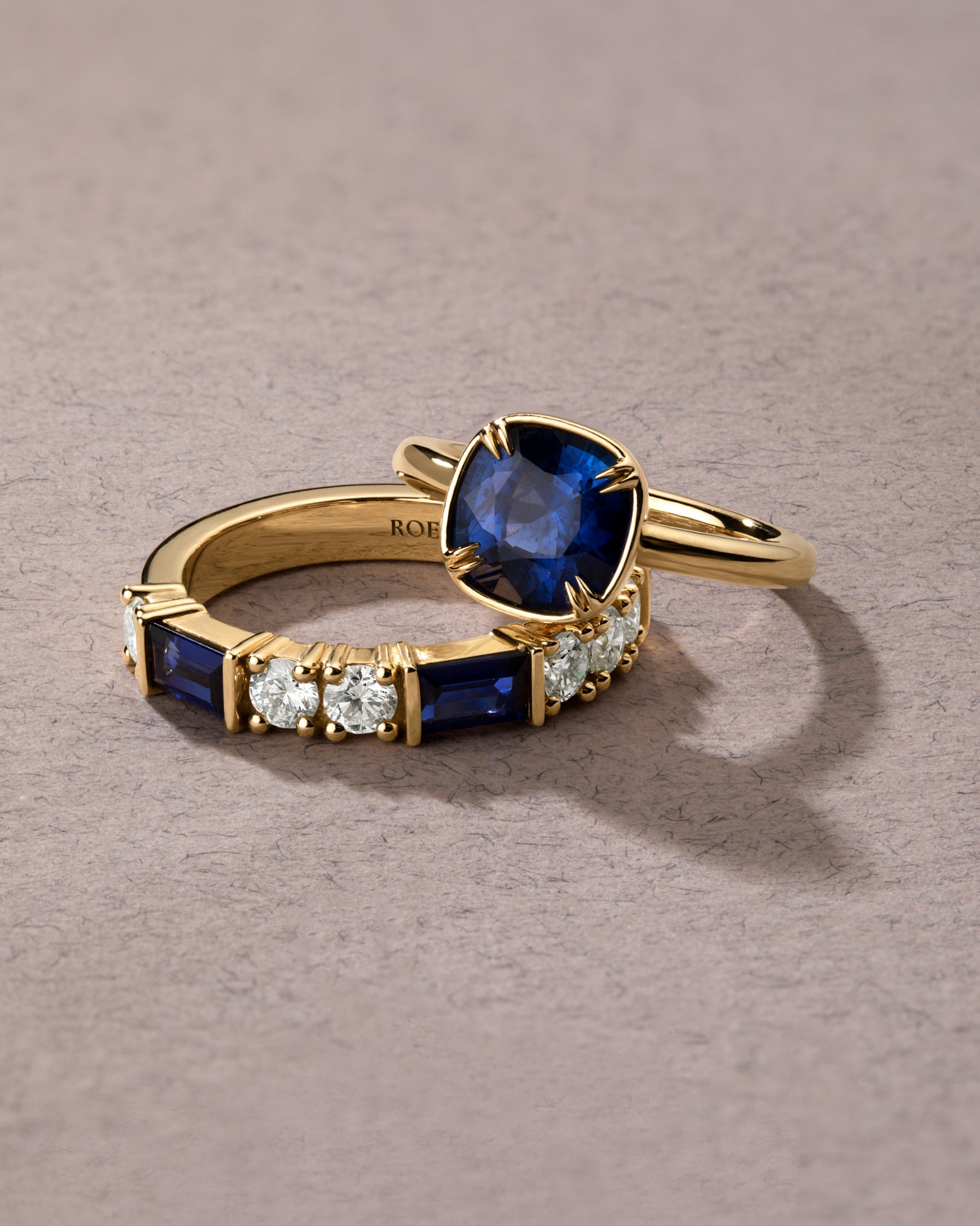 SIRENA Sapphire Bezel Ring