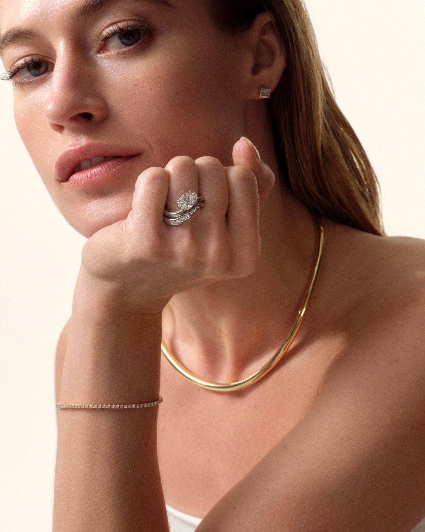 LAGUNA Wave Ring + Oval