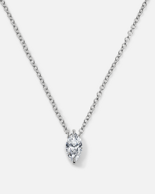 ADRI Floating Marquise Necklace