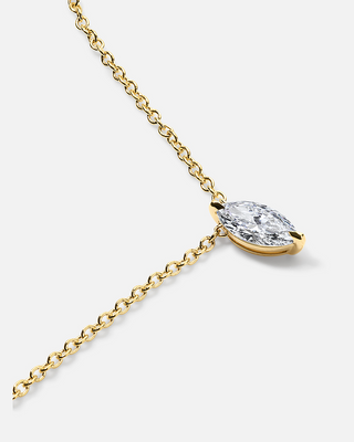 ADRI Floating Marquise Necklace