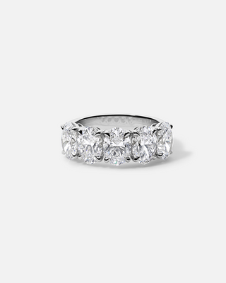 FINLEY 5-Stone Demi Eternity Band