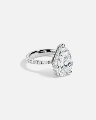 Ready-to-Buy | JULIA Tapered Solitaire + Pear