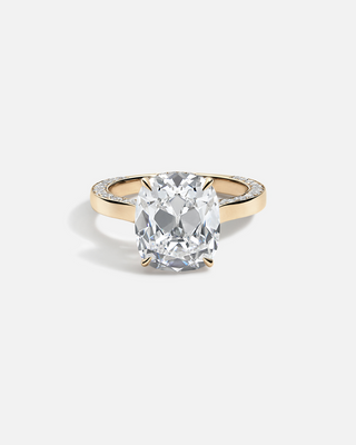 LAGUNA Floating Pavé Solitaire Ring