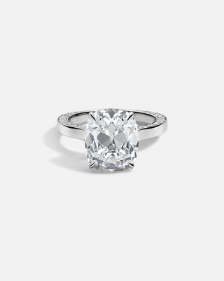 LAGUNA Floating Pavé Solitaire Ring