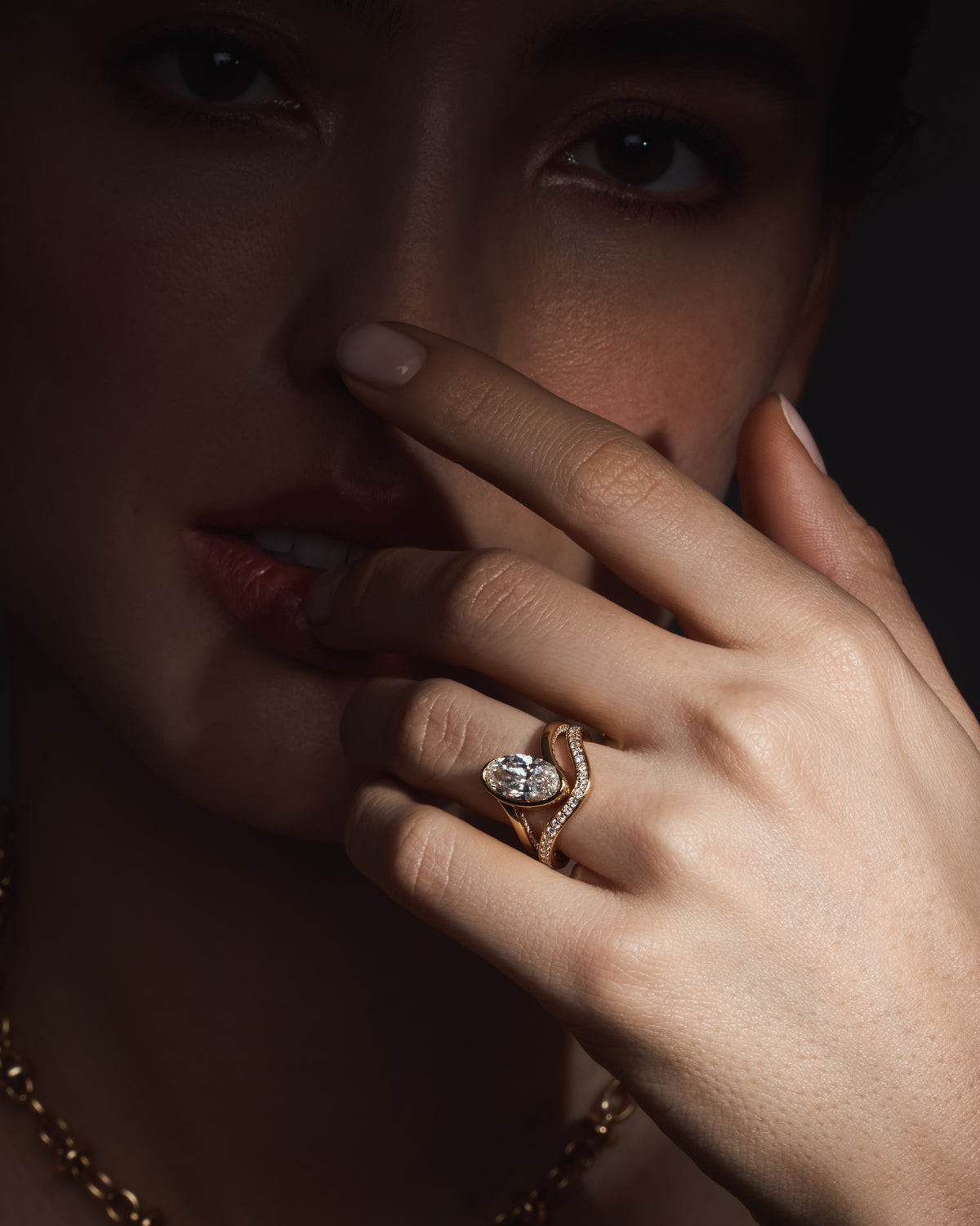 ROEN | LYRIC Bypass Engagement Ring