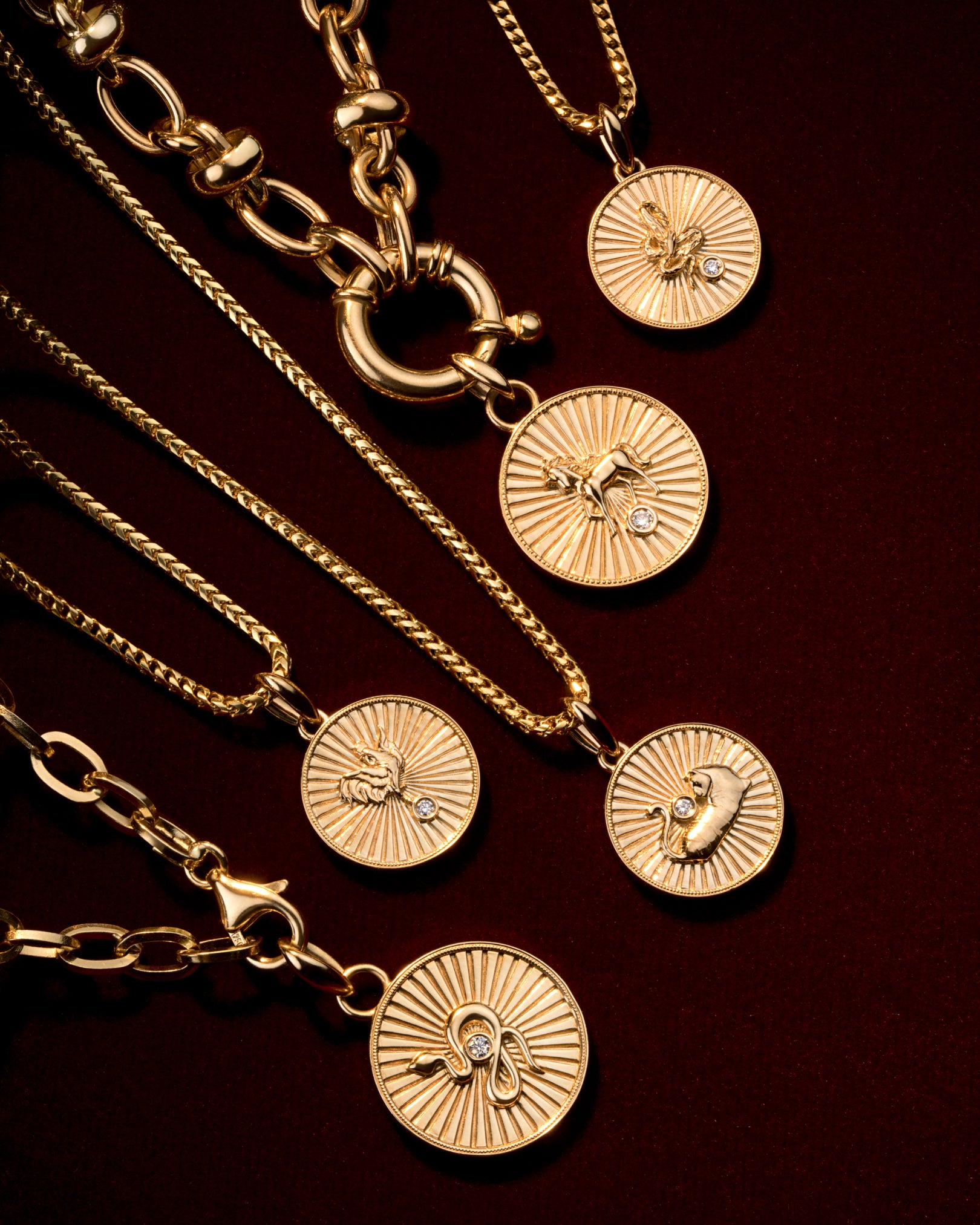 MING Chinese Zodiac Medallion, Petite