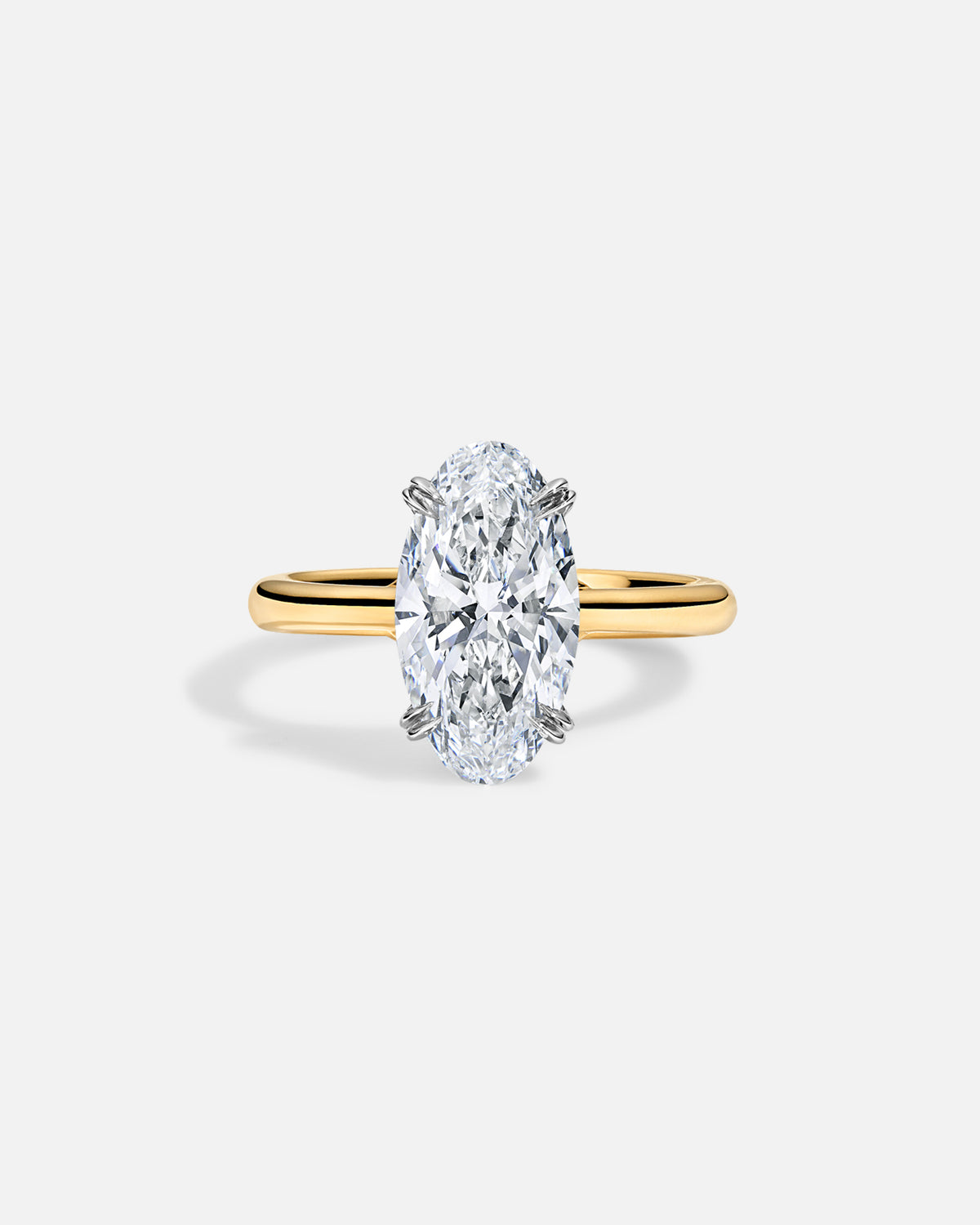 YUNA Modern Trellis Solitaire – Platinum | ROEN – ROEN