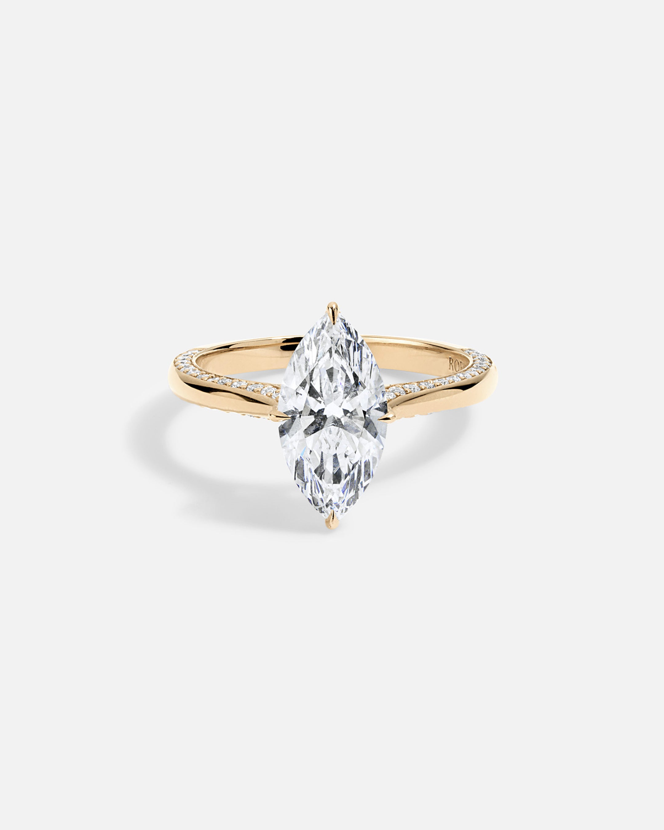 SIMI Floral Hidden Pavé Ring