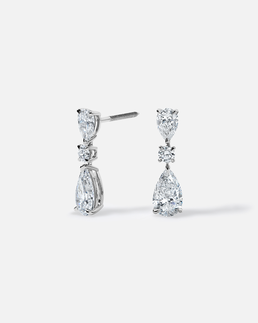 SHAY Pear Drop Diamond Earrings